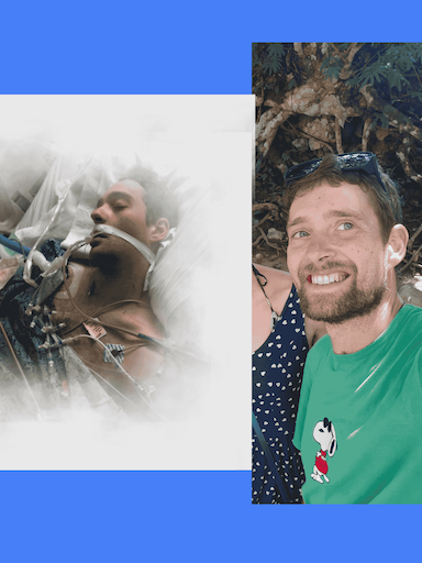 Transition image to happiness